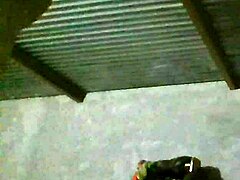 suggestive gay wrists tied while hanging upside down