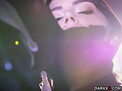 Valentina Nappi gives Jon Jon a blowjob while he explores her pussy with monster cock.