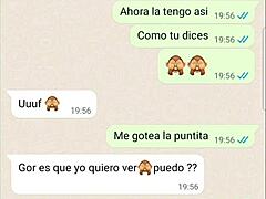Real conversation with my girlfriend on web chat after school