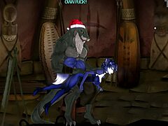 kyrstal lok gets blowjob and spanking at christmas?