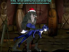 kyrstal lok gets blowjob and spanking at christmas?