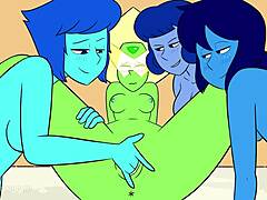 i'm in peridot's botany class new with big tits