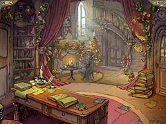 INNOCENT WITCH GIVES HANDJOB IN GAMEPLAY.