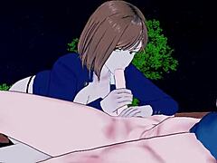 Nobara Kugisaki Hentai Sex Blowjob Cumshot Uncensored!