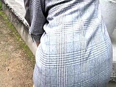 Amateur Asian Wife Mirei Takashima's First Blowjob Session