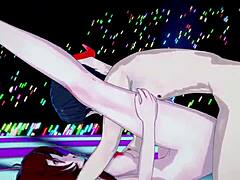 Girlfriend Fucked Hard and Creampied on Stage