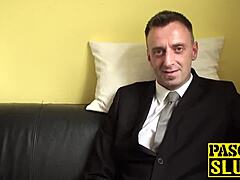 hot sasha steele kissed pascal then rode his cock hard