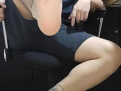 Gay Master Worships Socks And Feet In Nylon See Through