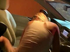 Couple Enjoys Intimate Moment While Picking Up Food On The Bridge