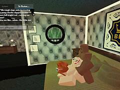 hey, robloxian redhead slut snowbunny handles daddy good 😈