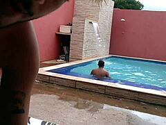 Solo boy in socks threesome