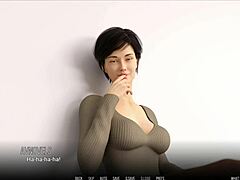 Explore a visual novel with university-themed erotic content