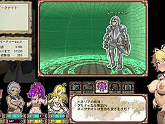 【ダンエロ＋の実況プレイ パート5】エッチなお姉さん2人組を助ける 😏