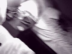 POV experience of deepthroat blowjob on a big black cock