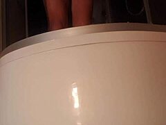 Enjoying A Relaxing Shower Session Alone