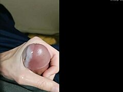 pov of me stroking my huge argentinian cock with tons of cum. it’s a monster load! 💦