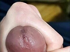 pov of me stroking my huge argentinian cock with tons of cum. it’s a monster load! 💦