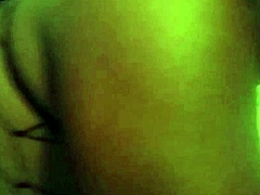 Black ebony woman in a neutral scene