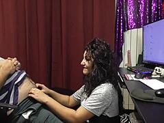 Fuck me on the desk at work!