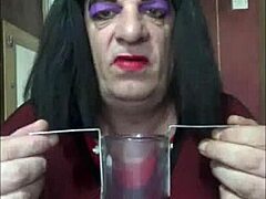 bisexual crossdresser fills himself up part 1