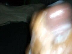 watch this insane cumshot on big cock?