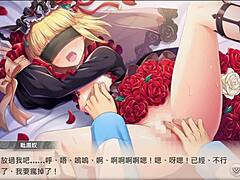 anime girl fingering to orgasm