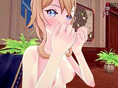 Jean Naked In Office Doggystyle POV Genshin Impact Free