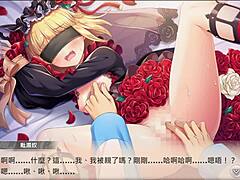 anime girl fingering to orgasm