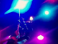 New Stripper Dances In Knee Highs And Rips Clothes Off!