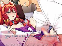 Yui's intense anal creampie scene in Trap Shrine