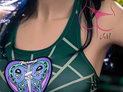 jolyne sex doll fucking