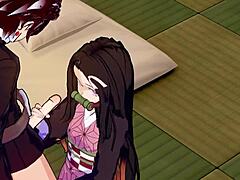 koikatsu tanjiro nezuko demon slayer hentai videos have sex blowjob handjob horny and cumshot gameplay porn uncensored thereal3dstories 1 5