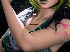 jolyne sex doll fucking