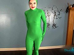 my first experience in a zentai suit