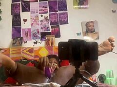 i played alone with my pussy looking at my mirror 😏