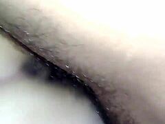 Nice fuck ends with cumshot on ass