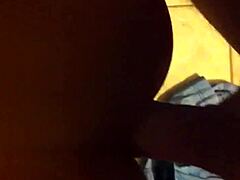 Two amateurs engage in anal play