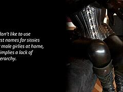Rules for sissies in training at my home