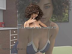 Sexy Blonde Katia John Trains in Big City Pleasures Staring at Big Boobs