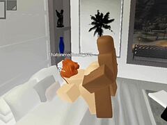 robloxian redhead slutty snowbunny taking care of her daddy part 1