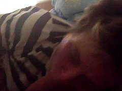 Eveline Immergeil Blows Cock and Enjoys Jerking.