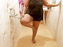 myanmar sexy milf bathing in shower, so relaxing