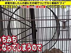 Feeling close with asian wife in intimate moment