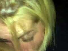 blonde loves deepthroat allways