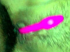 He fucks my ass while vibrator's in my pussy?