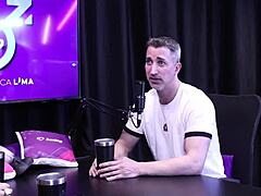 Gustavo Asbach in Sheer Red Outfit for Cuckold Action