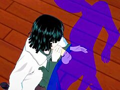 One Punch-Man Hentai - Fubuki Hard Sex and Blowjob POV