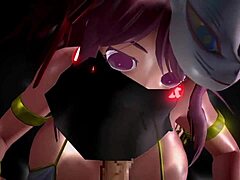 Sensual compilation featuring furry threesome and creampie