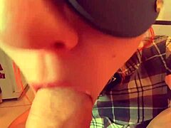 cumshot in throat