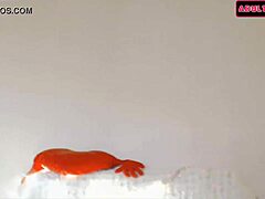 Dancing and showing big tits on webcam for anal casting!